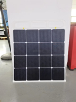 Panneaux solaires monocristallins flexibles PCB Sunpower haute efficacité 55W 50W Watt 9V en stock à bon prix