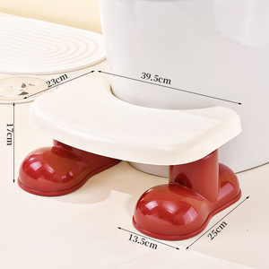 Tabouret de toilette domestique durable Squat Pit Booster Artefacts Tabouret de salle de bain Repose-pieds épaissi pour enfants - Product Image 6