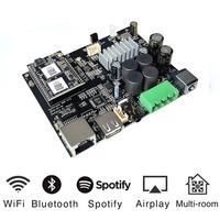 Amplificateur de classe D de bonne qualité, personnalisé OEM, pour système audio domestique multiroom, avec subwoofer DJ, mixeur audio USB et carte décodeur sans fil WiFi 5.0