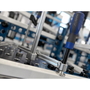 Abrazadera de tornillo GPPH, calibre variable, para mesas de agujeros de 28mm - Product Image 2