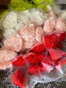 Hfloral Ingrosso Fiori di Ortensia Anna Essiccati e Conservati, Ortensia a Foglia Grande Colorata e Duratura con Rami - Product Image 6