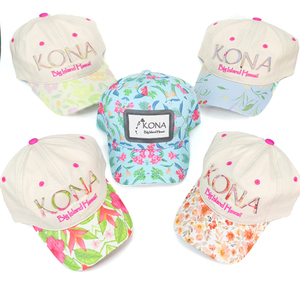 Casquettes de baseball ajustables à 6 panneaux en gros, avec logo brodé personnalisé et impression florale intégrale pour les sports de plein air - Product Image 2