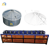 Meilleures ventes : Moteur 380V et roulements pour panneaux de toiture de grange et silos de stockage automatiques perforés avec garantie d'un an pour le stockage des céréales