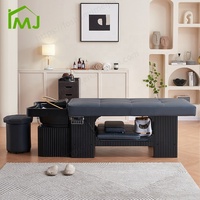 Salon de coiffure Lavage Détachable Shampooing Bol et Chaise Table de Massage Thai Head Spa Lit