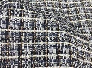 Tissu Tweed Multicolore 100% Polyester en Stock, Minimum 1 Mètre, pour Vêtements, Canapés, Blazers, Jupes, Costumes, Manteaux Haut de Gamme pour Filles - Product Image 5