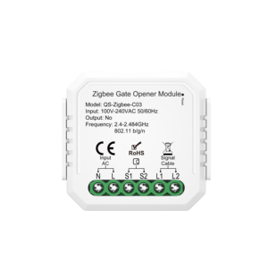 Nouvelle télécommande à commande vocale Zigbee Smart Life pour module d'interrupteur intelligent <span class=keywords><strong>WiFi</strong></span> pour porte roulante 240V pour <span class=keywords><strong>volet</strong></span> de garage - Product Image 1