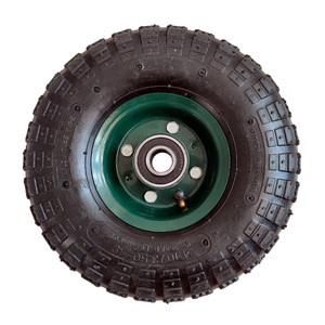 Neumático de caucho 3.50-4 con rueda neumática diagonal para uso en tractores agrícolas - Product Image 2