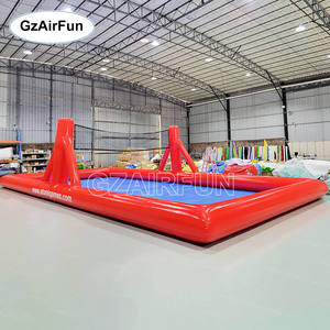 2025 nouveau terrain de volley-ball gonflable <span class=keywords><strong>piscine</strong></span> multi-sports arène Premium PVC pliable conception lac plage fête avec des <span class=keywords><strong>balles</strong></span> de pompe - Product Image 5