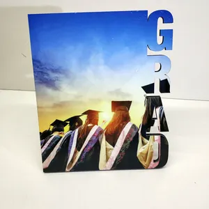 180x150x5mm branco de subolmação, moldura de foto para estudantes presentes de graduação personalizados/