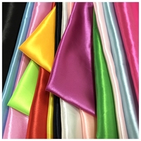 Tissu en soie de haute qualité 100% Satin pur, tissu en Polyester de 14 pouces de largeur de l'usine de chine