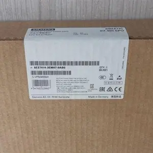 6ES7414-3EM07-0AB0 | Модуль PLC | Новый оригинальный | Германия | SIMATIC S7-400 cpp 414-3 PN/DP CPU память 4 MB (2 MB код 2 MB данные)