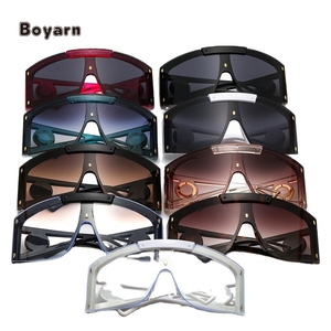 แว่นกันแดดวินเทจย้อนยุคกอธิคยูนิเซ็กซ์สไตล์สตีมพังค์น้ำหนักเบาใส่สบายปกป้อง UV400ทนทาน - Product Image 4