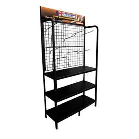 Expositor de herramientas de aluminio con estantes 100x40x170H para uso en taller Personalización OEM compatible - Product Image 2