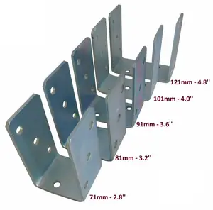Толщиной 4 мм, сверхпрочные оцинкованные («U» форма) Стопорные анкеры для ограждения