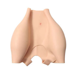 Female Bamboo Fiber Shapewear <strong>Big</strong> Fake Butt Hips Enhancement Realistic Ass Sexy Lift <strong>Bum</strong> Pants Mid Waist Cat Pattern <strong>Leggings</strong> - Product Image 5