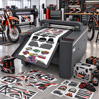 Machine de découpe automatique de décalcomanies automobiles et moto Purcell FCR6090, découpe de stickers en rouleau vers plat, découpe de carton à plat