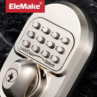 Serrure mécanique à combinaison sans batterie ni câblage pour gestion de propriétés en location (appartements) - Qualité BHMA Grade 1