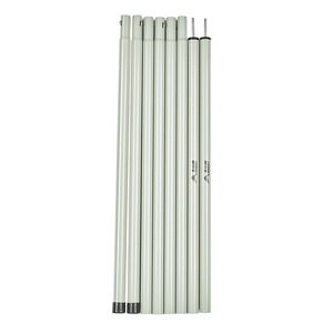 Bisinnna Tent Pole 2.1M Iron 4 Section Camping Support Outdoor Use - Product Image 2