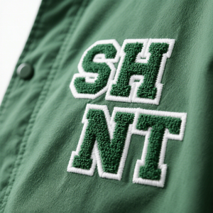 Veste décontractée pour <span class=keywords><strong>homme</strong></span> vert foncé, motif graphique élégant, poche, vêtement d'extérieur, streetwear urbain, coupe-vent utilitaire léger - Product Image 4