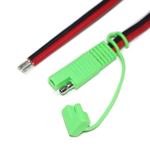 14AWG SAE kabel ekstensi 2-Pin konektor cepat memutuskan steker 20A baterai surya Panel steker kawat 300cm mobil PVC Tinned - Product Image 4