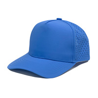 Gorra Trucker de 5 Paneles con Ventilación Perforada, Orificios Transpirables, Logotipo Bordado Personalizado, Gorra Unisex de Alta Calidad