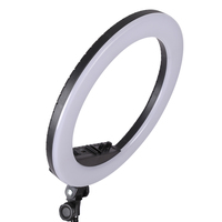 Anneau Lumineux LED de Remplissage 18 Pouces pour Selfie avec Trépied de 210 cm