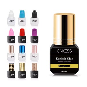Waterproof Eyelash Extension Glue Transparent Black <b>Lash</b> <b>Adhesive</b> for Salon Use - Product Image 2