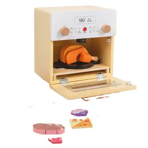 Kızlar pişirme oyunları oyna Pretend ev aletleri mikrodalga fırın mutfak makineleri oyuncaklar