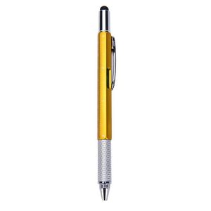 Best Selling Metal 6-in-1 Multi-Function Ballpoint Pen with 1.0mm Tip Customizable Colors & Logos Novelty <b>Gift</b> - Product Image 3