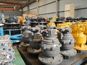 Moteur hydraulique oscillant FSM30A 35,2 cm³/<span class=keywords><strong>rev</strong></span> 1704 tr/min pour excavatrice de 5-6 tonnes, pièce de machinerie de construction de haute qualité - Product Image 4