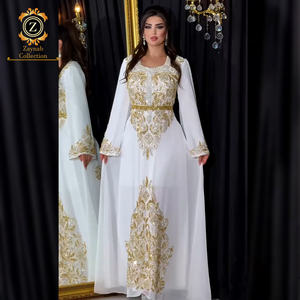 عباية زينب فستان إسلامي نسائي عباية عربية دبي قفطان فستان إسلامي ملابس إسلامية موضة نسائية عباية - Product Image 2