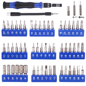 60 pcs del computer portatile bit di cacciavite tool kit di riparazione del telefono cellulare - Product Image 6