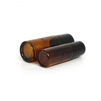 Vente en gros de flacons à bille en verre vides de 30 ml et 50 ml, grand format, pour échantillons gratuits, impression sérigraphique, pour déodorant, huile essentielle, parfum