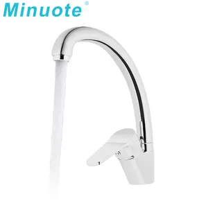 New Style Fashion Low Pressure Industrial Hotel Home Mixer Water Taps Sink Brass Faucet Kitchen Faucet