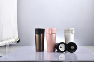 Tazza da viaggio per bottiglia d'acqua portatile in acciaio inossidabile con isolamento sottovuoto e fibbia <span class=keywords><strong>di</strong></span> <span class=keywords><strong>sicurezza</strong></span> per Tumbler a prova <span class=keywords><strong>di</strong></span> perdite - Product Image 4
