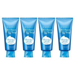 Senka perfetta frusta con acido ialuronico schiuma per il lavaggio del viso Set di 4 pezzi crema per la pulizia profonda per la cura della pelle dell'acne 120g ciascuno - Product Image 1