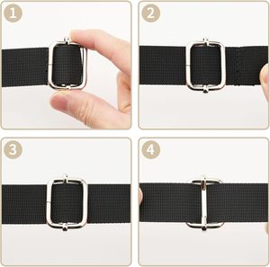 Metal Buckles Adjustable Slide For Purse Bag Hardware Making Supplies <b>Backpack</b> Replacement Hardware Pin Strap Buckle - Product Image 4