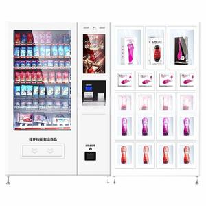 Tương tác dành cho người lớn sản phẩm Máy bán hàng tự động màn hình cảm ứng dày cơ thể thép không gỉ lưới Tủ sản xuất SDK chức năng - Product Image 1