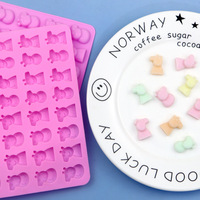 Moule à gâteau en silicone écologique de qualité alimentaire Outil de bricolage ménager créatif pour biscuits au chocolat Gâteaux aux fruits-Forme irrégulière SHU XIN