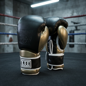 Heavy-Duty Leather Boxing Gloves Anti-UV Protection for Martial Arts Training Muay Thai Kickboxing Punching Fighting - Product Image 3