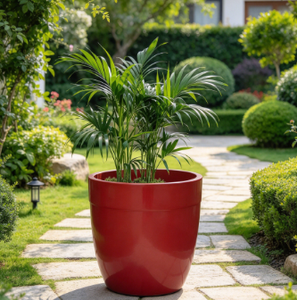 Modern Tapered Fiberglass <b>Planter</b> <b>Large</b> FRP Flower Pot Multi Color Custom Outdoor Indoor Hotel Mall Garden Landscape <b>Planter</b> - Product Image 6