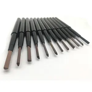 Eyebrow Pencil Manufacturer 2023 New Waterproof 5 Colors Eye Brow Eyeliner Eyebrow Pen Pencil With Brush Makeup Cosmetic Tool Brown