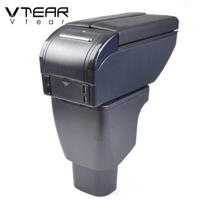 Vtear-apoyabrazos central para coche, caja de almacenamiento de ABS, decoración <span class=keywords><strong>Interior</strong></span>, accesorios, piezas para Hyundai <span class=keywords><strong>i10</strong></span> 2018 - Product Image 4