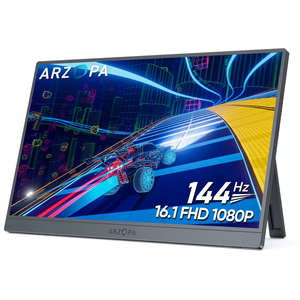 Arzopa Z1FC 16.1 Inch 144Hz 1080P 72% Ntsc Full HD Xách Tay Chơi Game USB Màn Hình Màn Hình Mở rộng Cho Máy Tính Xách Tay Di Động Xách Tay Màn Hình - Product Image 1