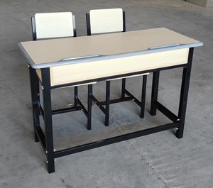 Nuevo Producto: Conjuntos de Escritorio y Silla Doble Personalizables para Aulas Universitarias, Sillas Escolares, Escritorio Escolar - Product Image 6