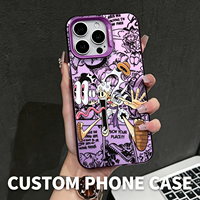 Coque transparente en TPU à motif de poisson rouge sur fond vert, étui de téléphone souple style aquarelle mignon pour iPhone 17 16 15 14 13 Pro Max
