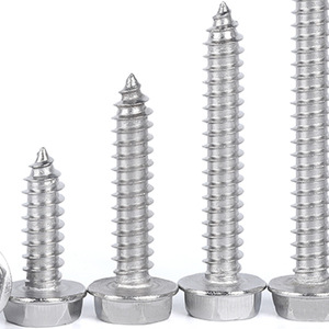 Tornillos Autorroscantes de Acero Inoxidable con Cabeza Hexagonal Métrica, Tipo Cruz Cóncava, para Madera, Clase <span class=keywords><strong>4</strong></span>, 50mm 100mm 150mm 200mm, Venta al Por Mayor - Product Image 5