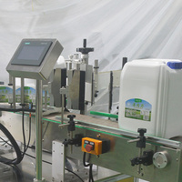Ligne de traitement d'emballage automatique de haute qualité pour le remplissage, le bouchage et l'étiquetage des barils et bouteilles d'huile alimentaire, haute sécurité
