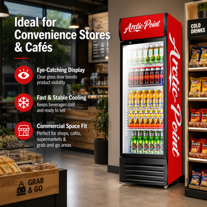 Congelador Comercial, Refrigerador con Puerta de Vidrio Vertical 1 2 3 para Bebidas, Gran Capacidad, Capacidad de Almacenamiento de hasta 800 Litros para A - Product Image 3