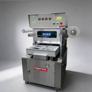 Máquina de Envasado MAP Semiautomática Industrial, Equipo de Sellado con Gas para Conservación de Alimentos, Envasadora de Bandejas de Acero Inoxidable - Product Image 2